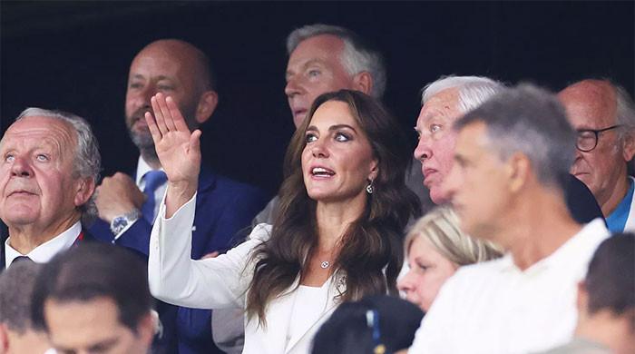 Kate Middleton encourage l’Angleterre à la Coupe du monde de rugby en France