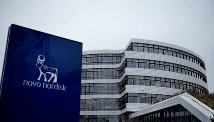 An image of the headquarters of Danish pharmaceutical company Novo Nordisk outside of Copenhagen — AFP/Files