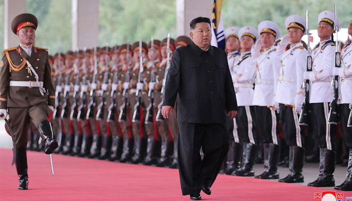 Kim reaches Russia in bulletproof train for cloak-and-dagger talks with Putin