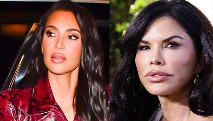Longtime friends Kim Kardashian and Lauren Sanchez compete in charity auction.