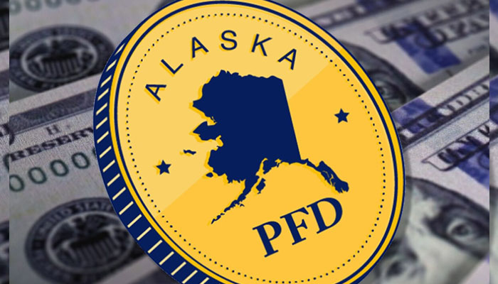 The logo of Alaska Permanent Fund Dividend (PFD). — PFD
