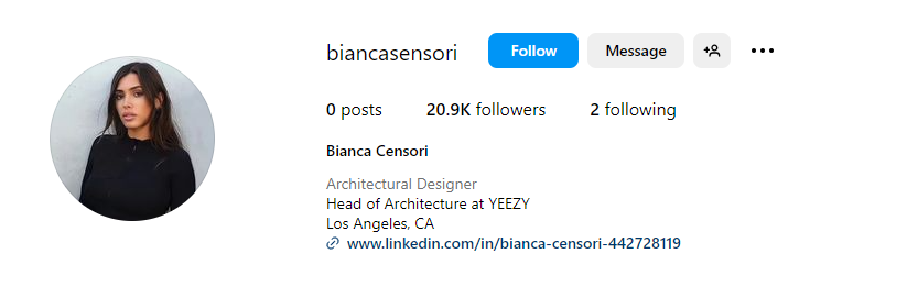 Bianca Censori Instagram: Is Kanye West new wife on social media?