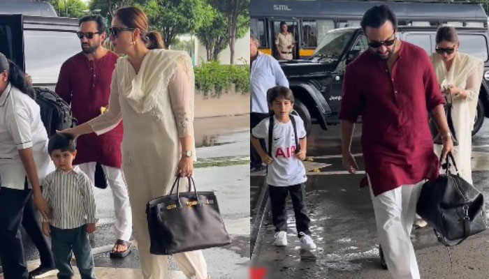 Kareena Kapoor leaves with her family for birthday vacation