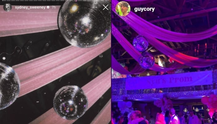 Sydney Sweeney rings in 26th birthday with 80s prom-themed party