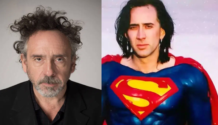 Tim Burtons honest response to Nicolas Cage cameo as Superman in The Flash movie