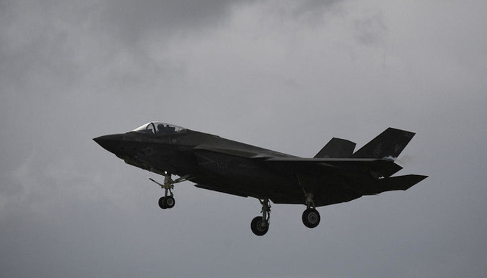 The F-35 aircraft, is manufactured by Lockheed Martin. — AFP/File