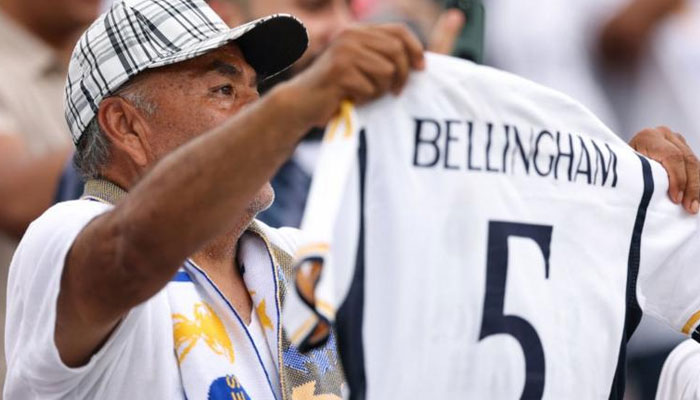 Bellingham has taken the number five shirt at Real, previously worn by club legend Zinedine Zidane. bbc.com