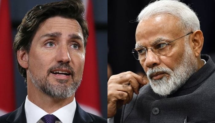 Canadian Prime Minister Justin Trudeau (left) and Indian PM Modi. — AFP/Files