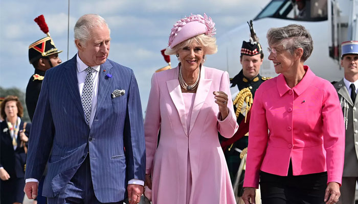 Queen Camilla narrowly escapes embarrassing moment in France