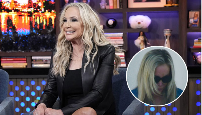 Shannon Beador tries to conceal hit-and-run injuries on a stroll with ex John Janssen