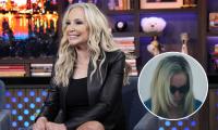 Shannon Beador tries to conceal hit-and-run injuries on a stroll with ex John Janssen