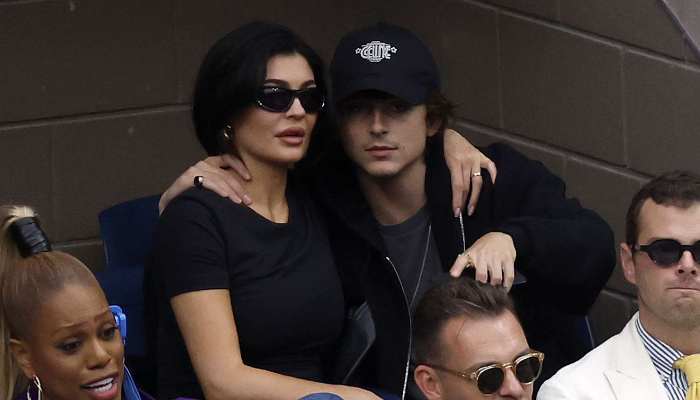Kylie Jenner uses selfie with Timothee Chalamet as mobile phone wallpaper