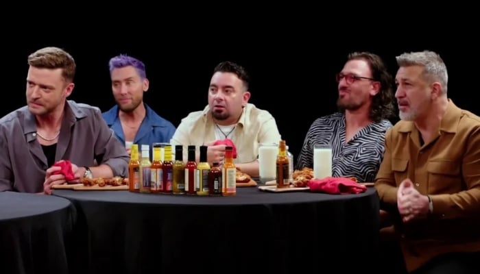 NSYNC recalls band’s high times on ‘Hot Ones’