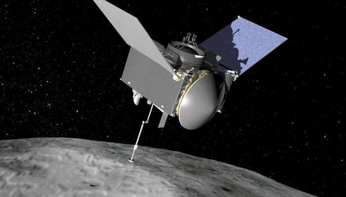 The OSIRIS-REx capsule will return a sample from Asteroid Bennu, which will be studied to investigate the origins of life on Earth. — AFP/File