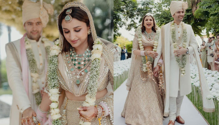 Parineeti Chopra looks elegant in fairytale wedding with Raghav Chadha