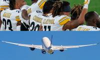 Pittsburgh Steelers survive emergency Kansas landing after destroying Las Vegas Raiders