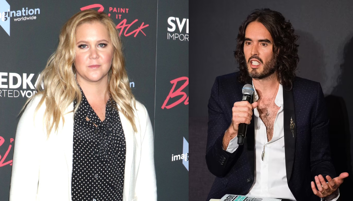 Amy Schumer calls out Russell Brand’s success amid sexual assault claims