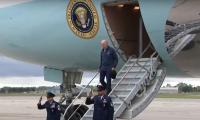 Joe Biden Stumbles Again While Leaving Air Force One Ahead Of Auto Workers Strike