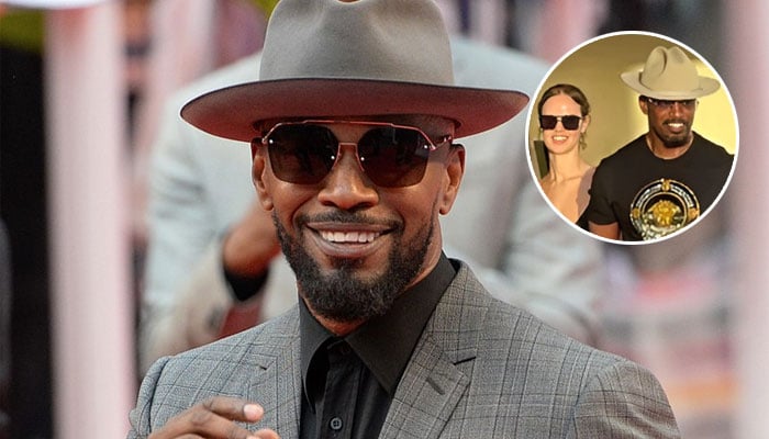 Jamie Foxx and Alyce Huckstepp hold hands on their second romantic Mexico getaway