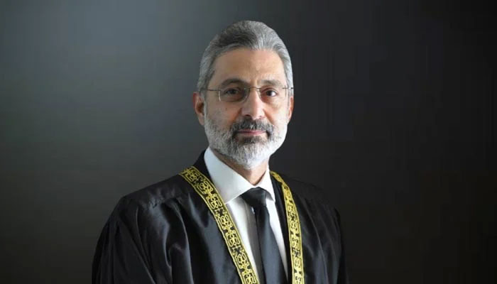 Justice Qazi Faez Isa. — Supreme Court of Pakistan/File