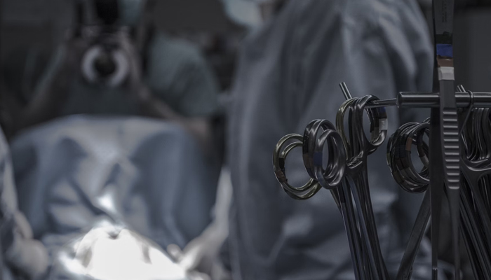 This representational photograph shows surgical instruments in an operation theatre. — Unsplash/File