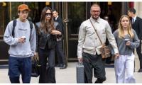Victoria Beckham steps out with ‘prefect’ glam family after successful Fashion Week show