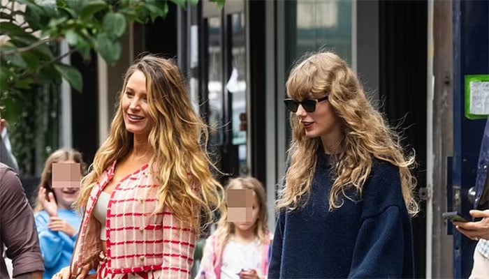 Taylor Swift joins as VIP guest Blake Lively and Ryan Reynolds to celebrate Inezs birthday.