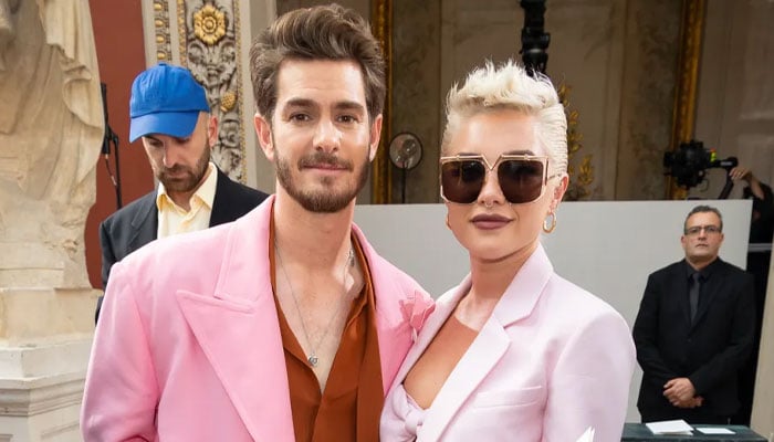 Andrew Garfield, Florence Pugh give ‘BFF’ vibes at Paris Fashion Week