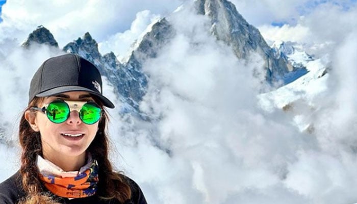 Pakistans most successful female climber Naila Kiani. — Instagram/naila._.kiani