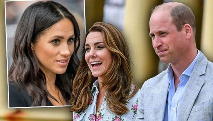 Prince William and Kate Middleton seemingly take the spotlight from Meghan Markle