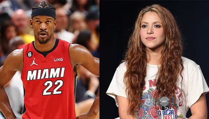 Jimmy Butler and Shakira sparked romance rumors in July