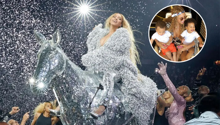 Beyonce’s Renaissance Tour movie features rare footage of twins Sir, Rumi