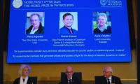 Nobel Prize in Physics: Pierre Agostini, Ferenc Krausz, Anne L'Huillier honoured for electron research