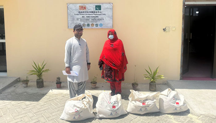 The Consulate General of China in Karachi Donated Ration Bags to Gwadar Women’s Development Employment Centre. — PR