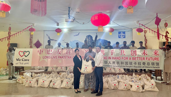 The Consulate General of China in Karachi Donated Ration Bags to the People of Gwadar. — PR