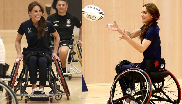Kate Middleton teases Prince Harry, Meghan Markle with her latest stunt on wheelchair?