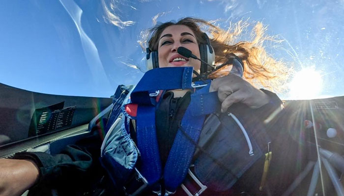 Namira Salim all set for journey towards space today
