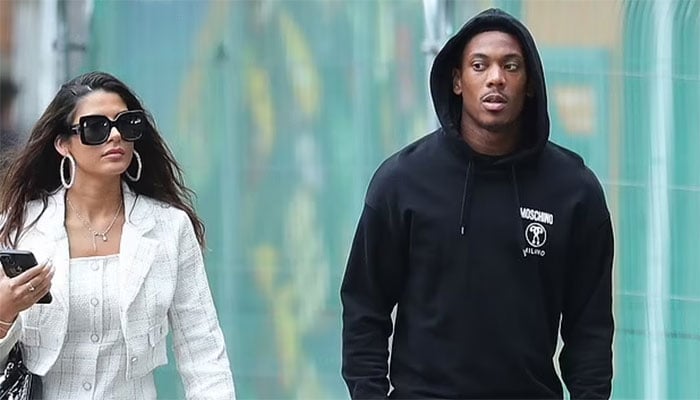 Manchester United's Anthony Martial spotted with mystery lady post-split