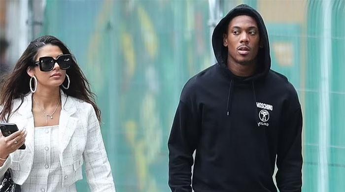 Manchester United's Anthony Martial spotted with mystery lady post-split