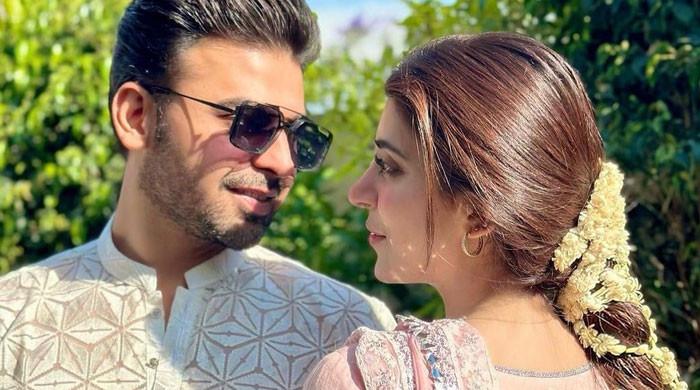 Movie star couple Urwa Hocane and Farhan Saeed anticipating their first little star