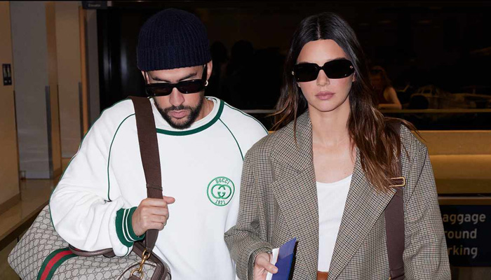 Kendall Jenner appears to be in love with beau Bad Bunny
