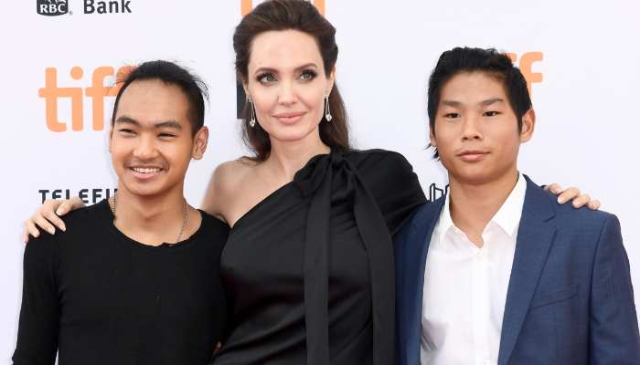 Angelina Jolie got family company on Maria Callas Biopic set