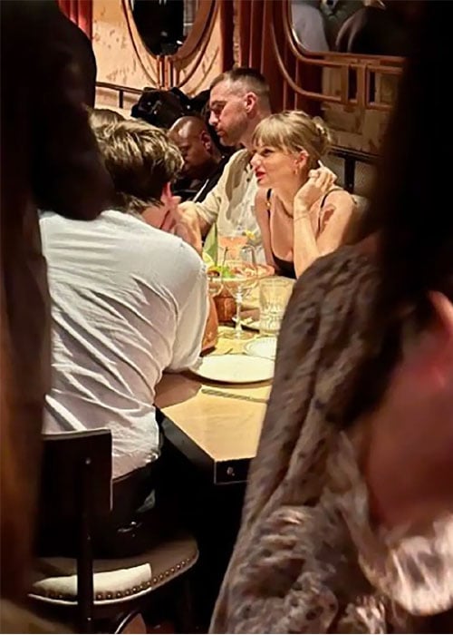 Taylor Swift and Travis Kelce cosy up in now-deleted SNL afterparty snapshot