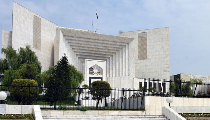 A view of the Supreme Court of Pakistan on August 31, 2021. — Online