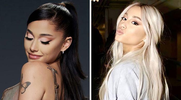 Ariana Grande shares sneak-peek into her hair transformation with a ...