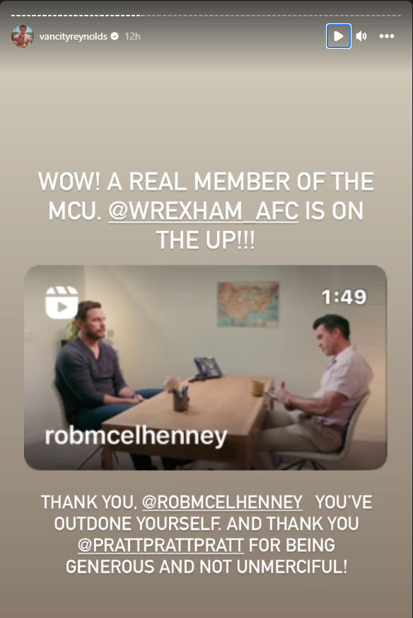 Rob McElhenney Gifts Ryan Reynolds a Park With Help From Chris Pratt