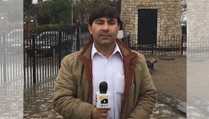 Senior journalist Syed Yasir Shah. — RSF