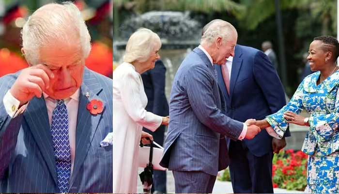 Tearful King Charles overcomes with emotions on day one of Kenya visit