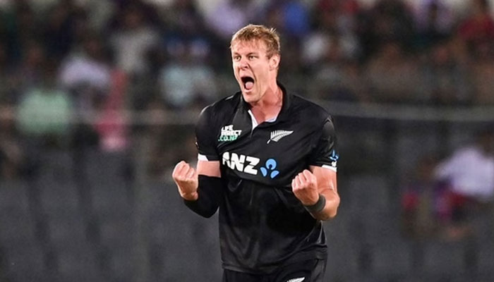 New Zealands right-arm fast bowler Kyle Jamieson. — AFP/File