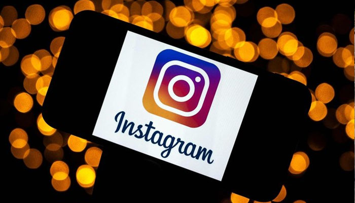 Display of Instagram logo on a smartphone. — AFP/File